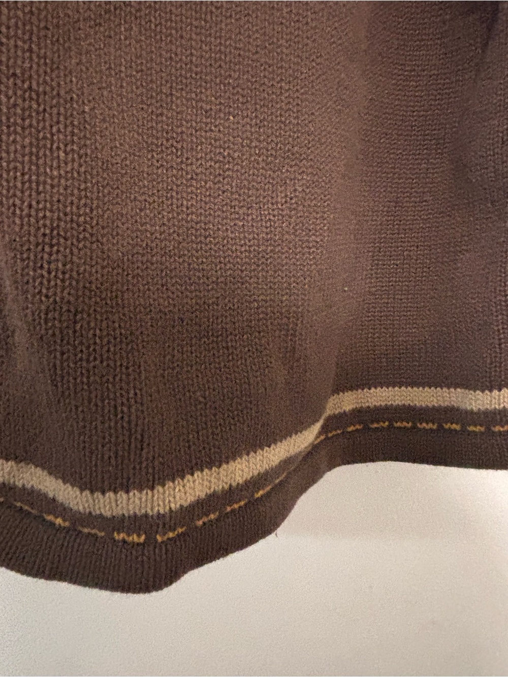 CJ Banks Brown and Tan Floral Appliqué Button Cardigan - Picture 7 of 13